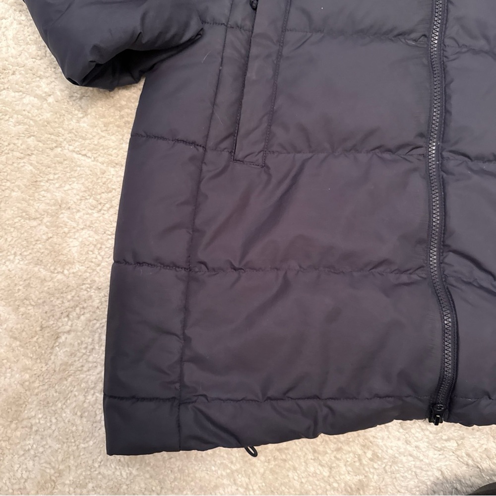 The North Face Women's Black Long Puffer Coat with Hood - Picture 6 of 16